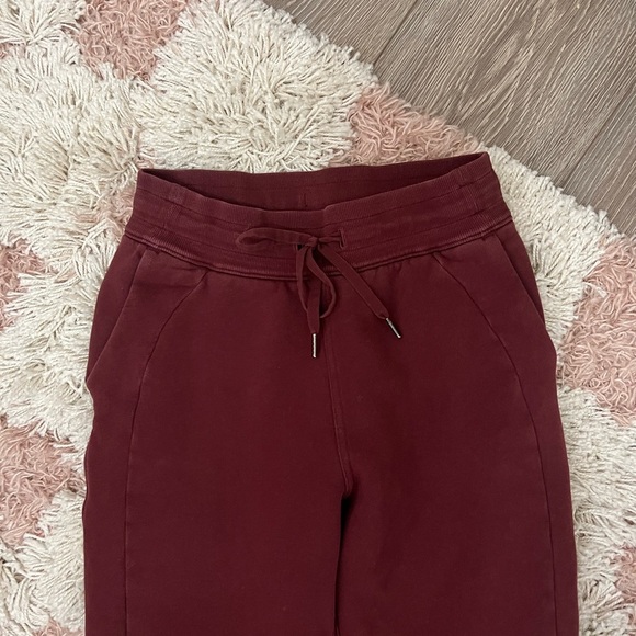 lululemon athletica scuba High Rise Track Joggers - Red Merlot ♥️ - Picture 6 of 11